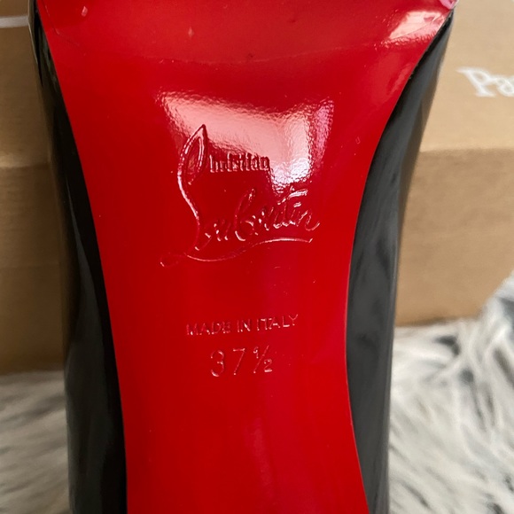 Christian Loboutin Pigalle 85mm 37.5 - Picture 7 of 15